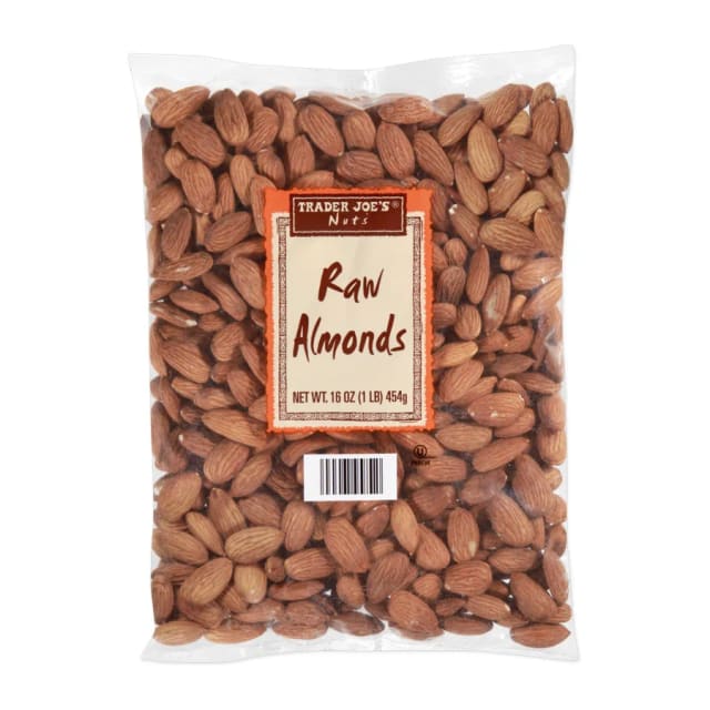 Trader Joe's Raw Almonds, front of pack