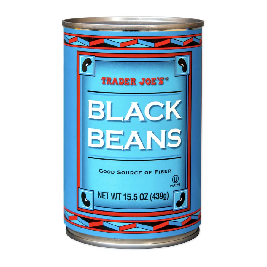 Trader Joe's Black Beans, front of pack