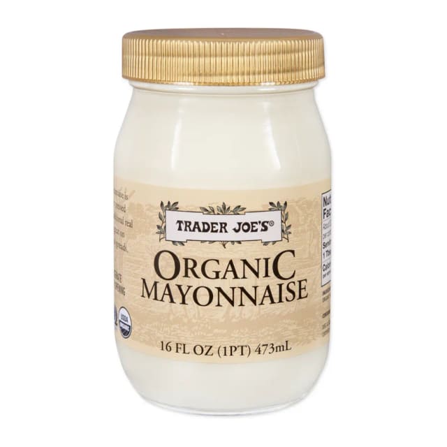Trader Joe's Organic Mayonnaise, front of pack