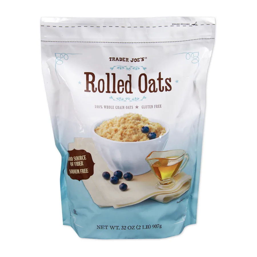Trader Joe's Rolled Oats, front of pack