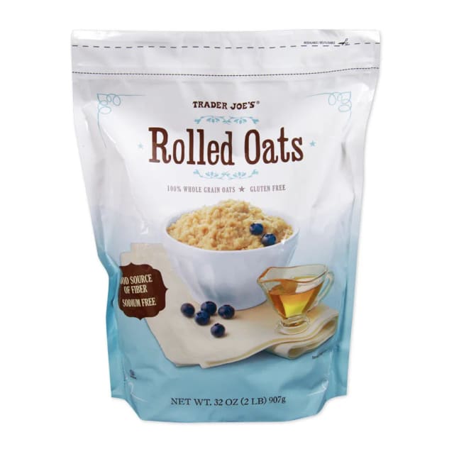 Trader Joe's Rolled Oats, front of pack