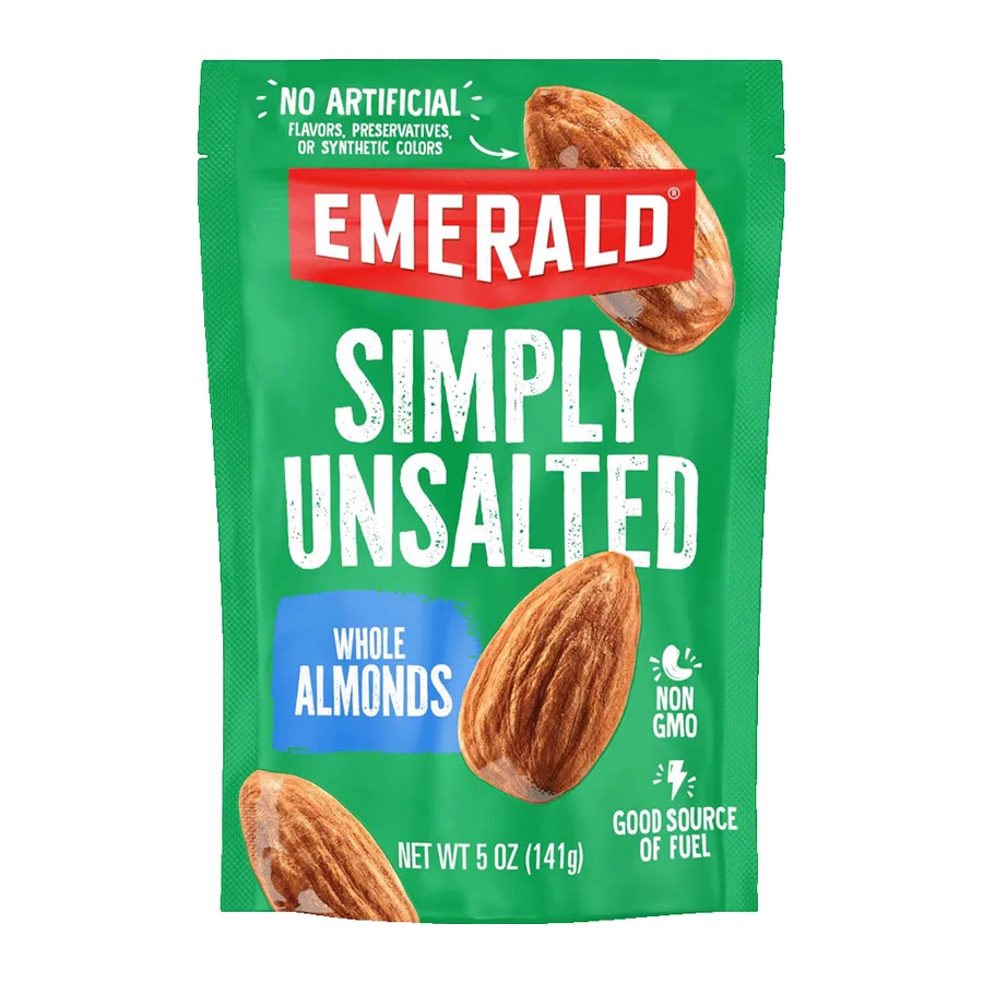 Emerald Whole Almonds, front of pack