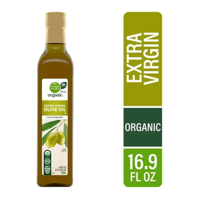 Simple Truth Extra virgin olive oil filtered, front of pack
