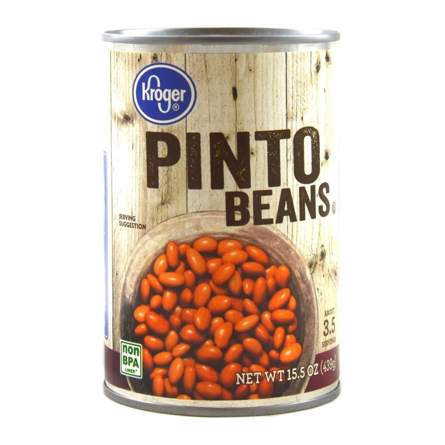 Kroger Pinto Beans, front of pack