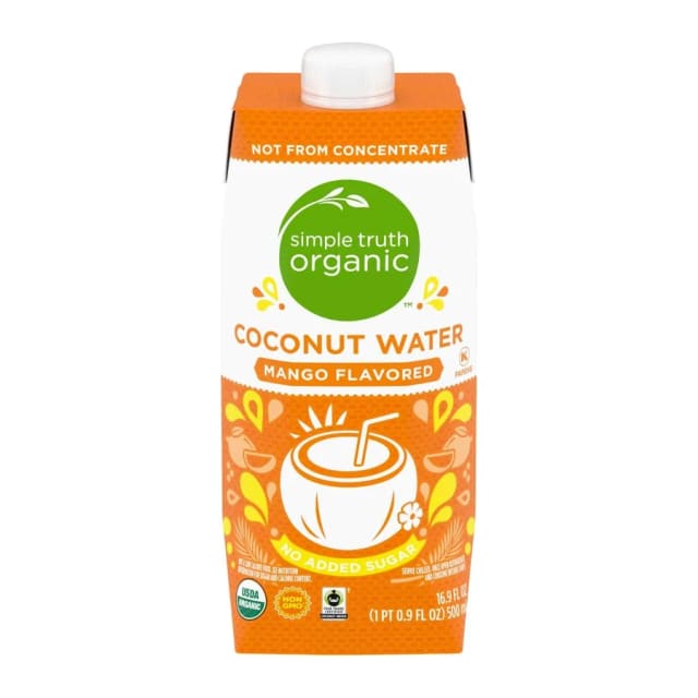 Simple Truth Coconut Water, front of pack