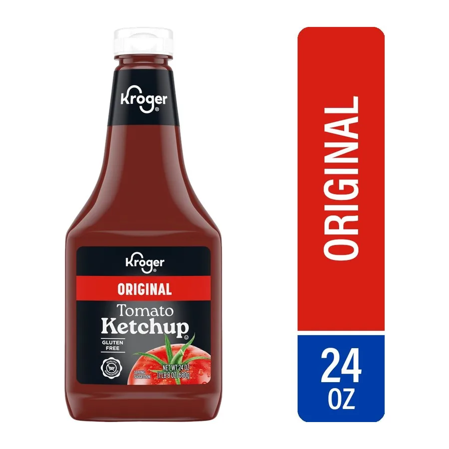 Kroger Original tomato ketchup, front of pack