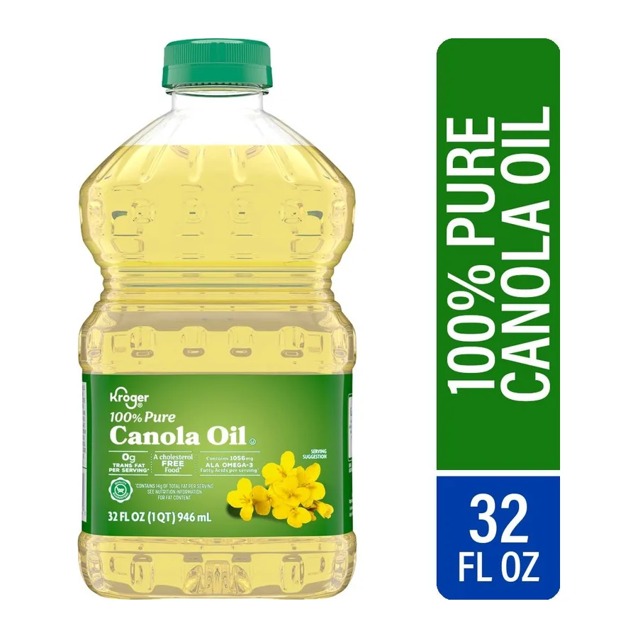 Kroger Puree Canola Oil, front of pack