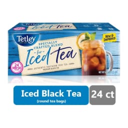 Tetley Black tea, front of pack