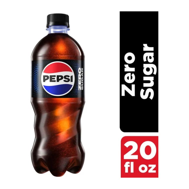 Pepsi Zero Sugar, front of pack