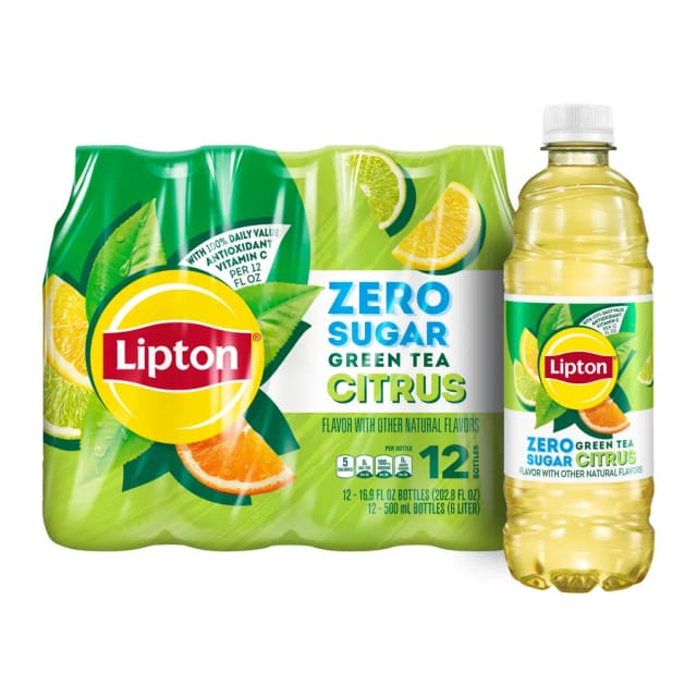 Lipton Diet green tea, front of pack