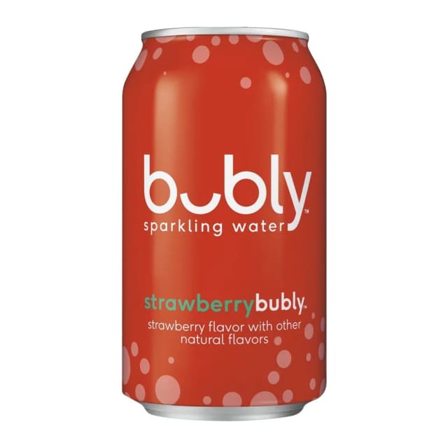 Bubly Sparkling Water Bubly, front of pack