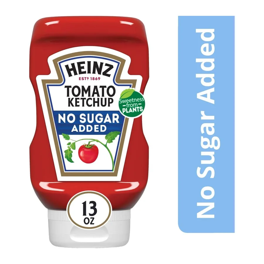 Heinz Tomato ketchup, front of pack