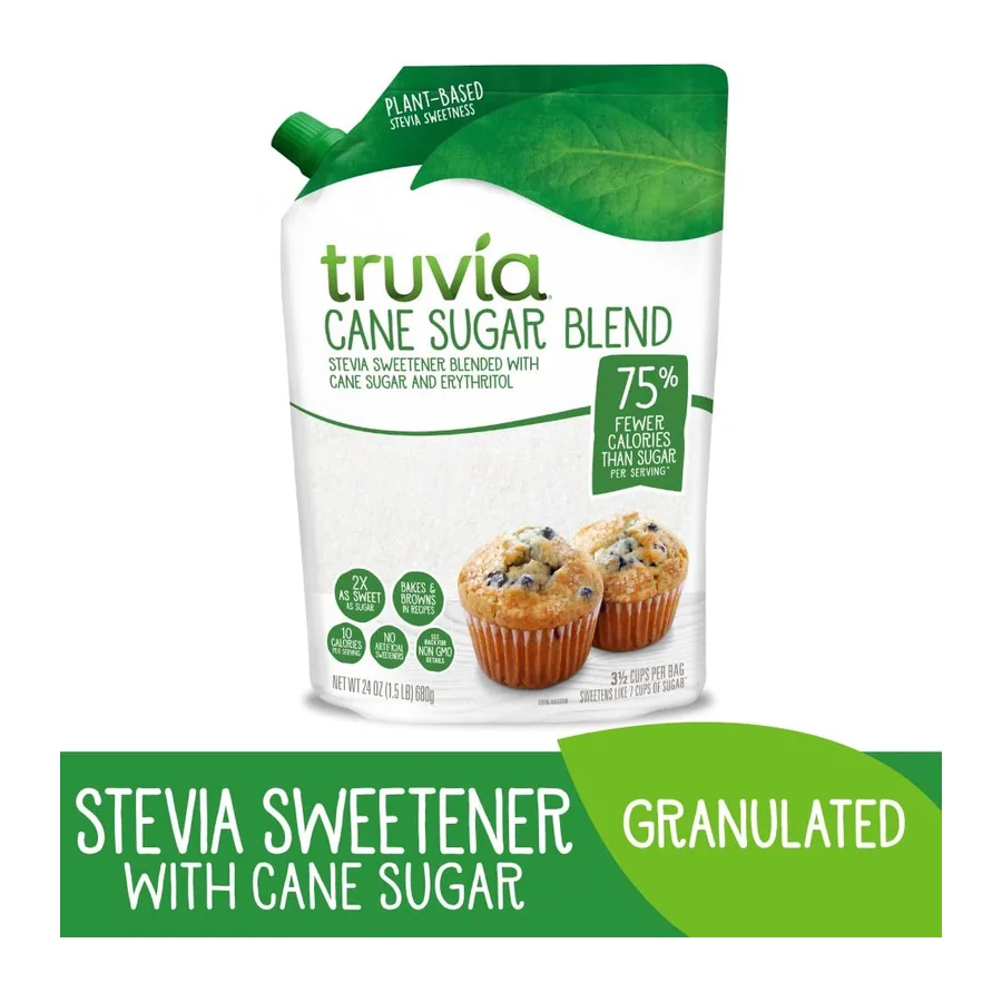 Truvia Cane sugar blend, front of pack