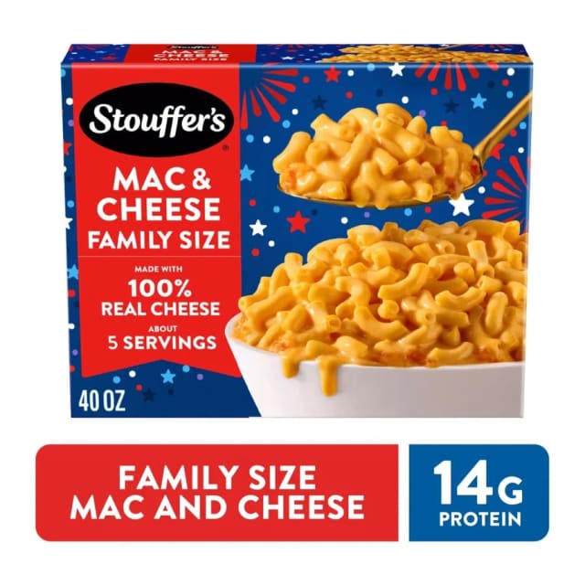 Stouffer's Macaroni & Cheese, front of pack