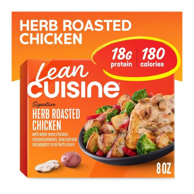 Lean Cuisine Herb Roasted Chicken, front of pack