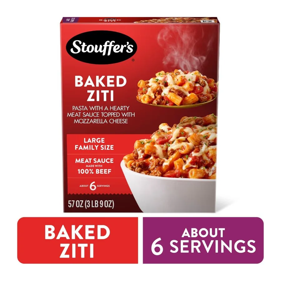 Stouffer's Baked Ziti, front of pack
