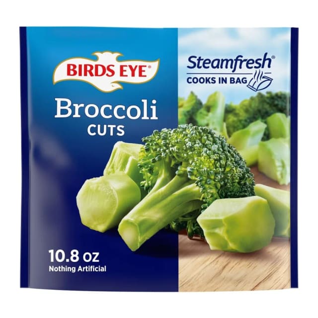 Birds Eye Broccoli Cuts, front of pack