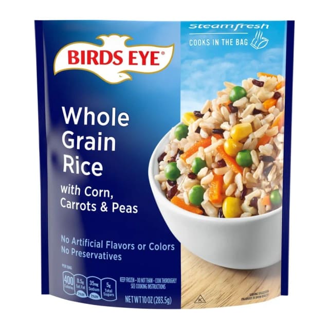 Birds Eye Steam fresh, front of pack