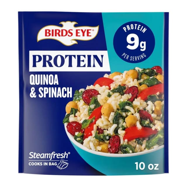 Birds Eye Bird's eye superfood blends quinoa & spinach, front of pack