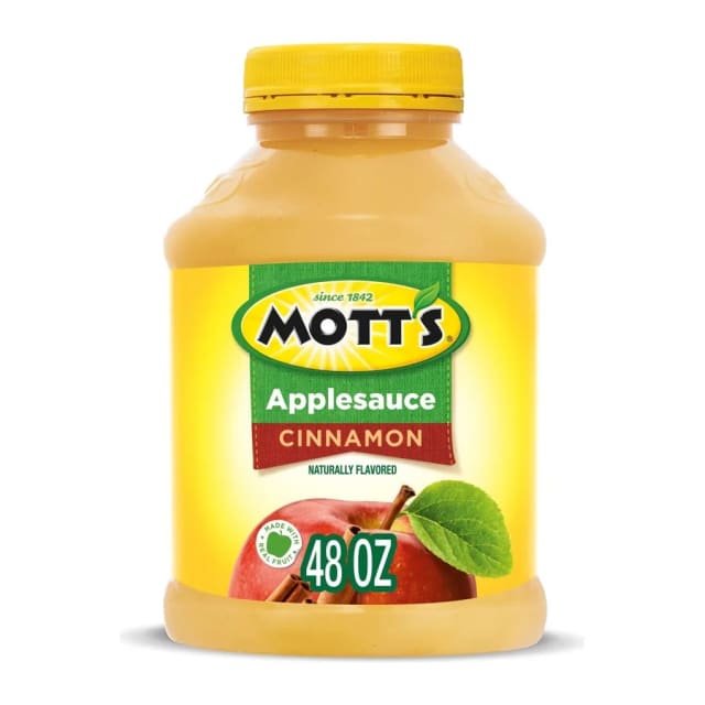 Mott's Applesauce cinnamon, front of pack