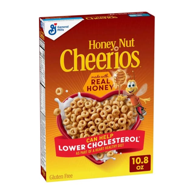 Cheerios Honey Nut Cheerios, front of pack