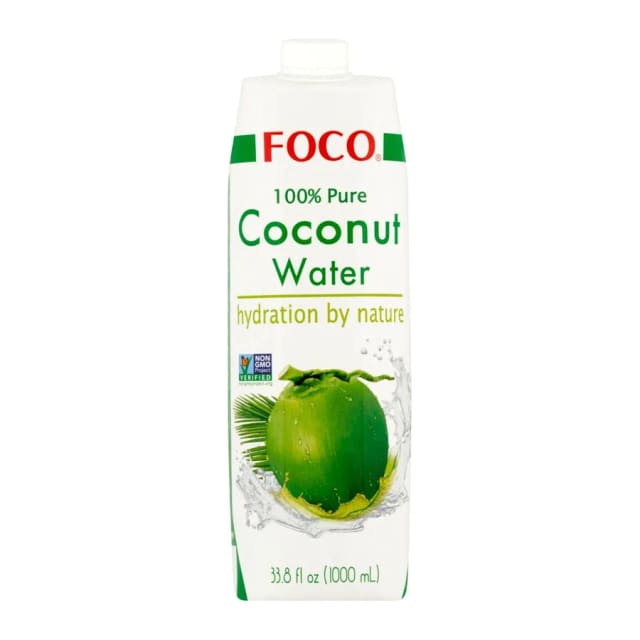 Foco Eau coco, front of pack
