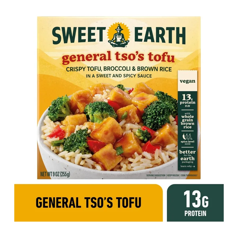 Sweet Earth Natural Foods General Tso'S Tofu, front of pack