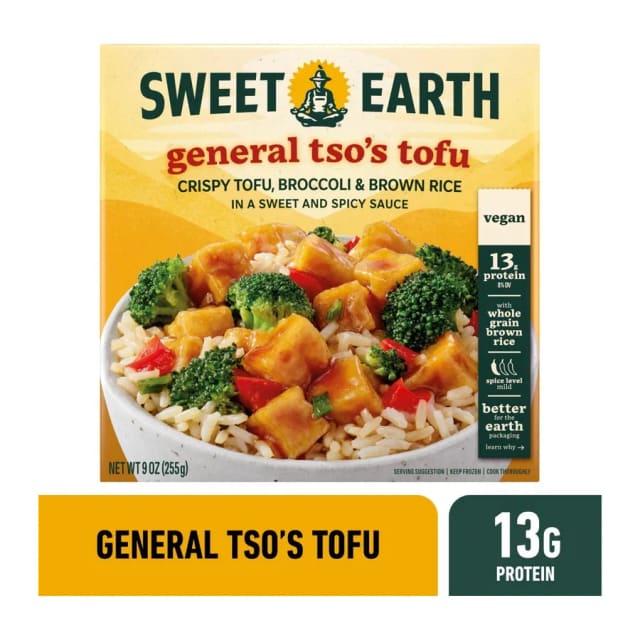 Sweet Earth Natural Foods General Tso'S Tofu, front of pack