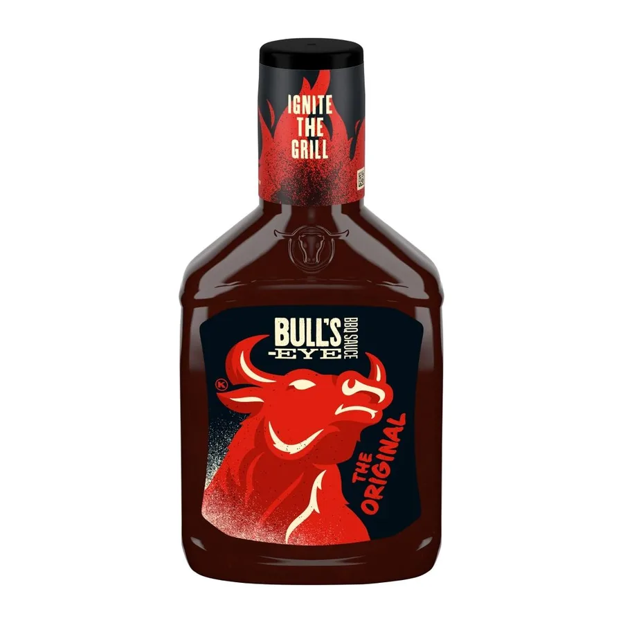 Bull's-Eye Bbq sauces, front of pack