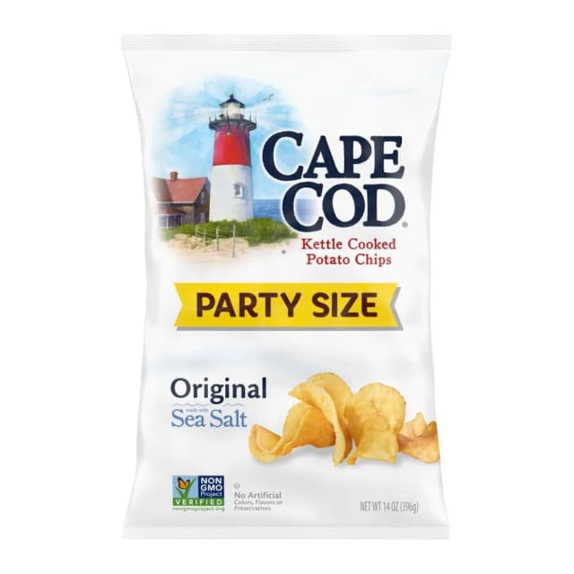 Cape Cod Original kettle cooked chips, front of pack