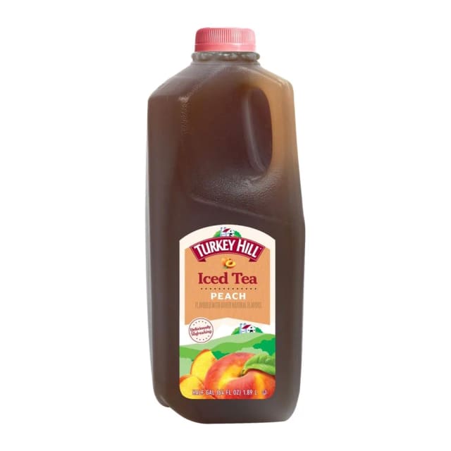 Turkey Hill TH Peach Tea 0.5 Gal., front of pack