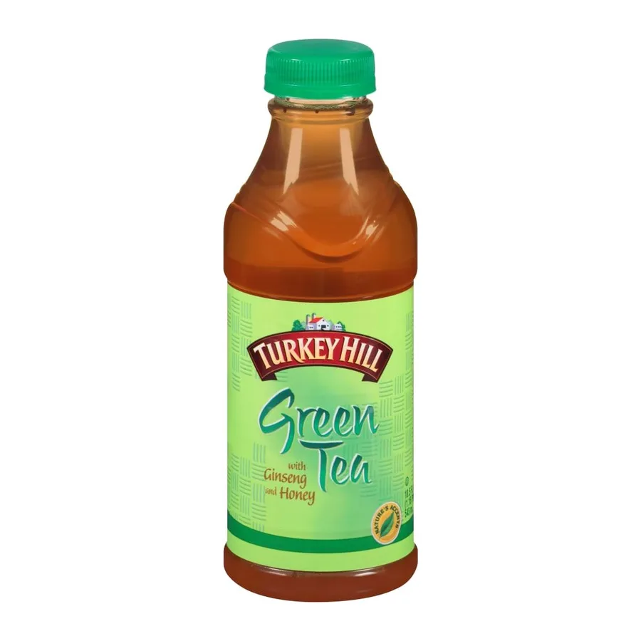 Turkey Hill Green Tea, front of pack