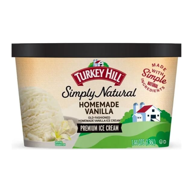 Turkey Hill Simply Natural, front of pack