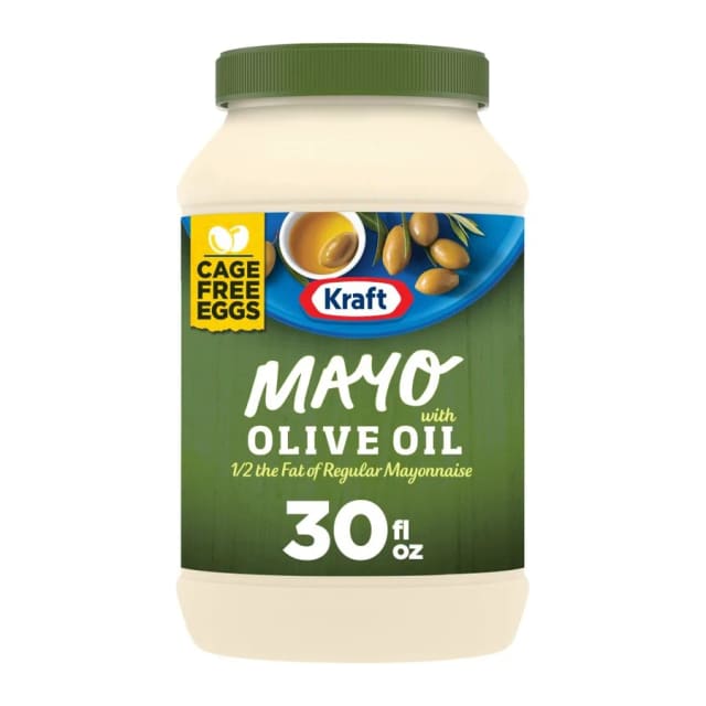Kraft Mayo with Olive Oil, front of pack