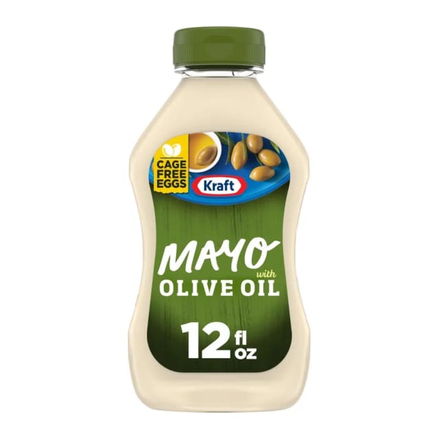 Kraft Olive Oil Mayo, front of pack