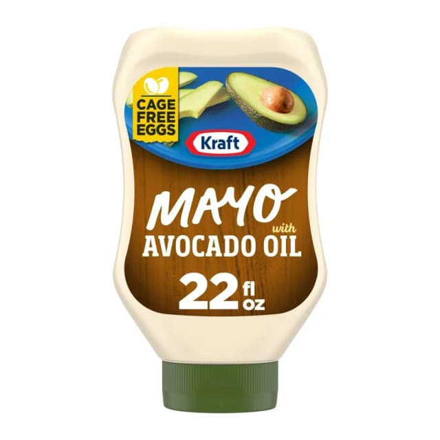 Kraft Avocado Oil Mayo, front of pack