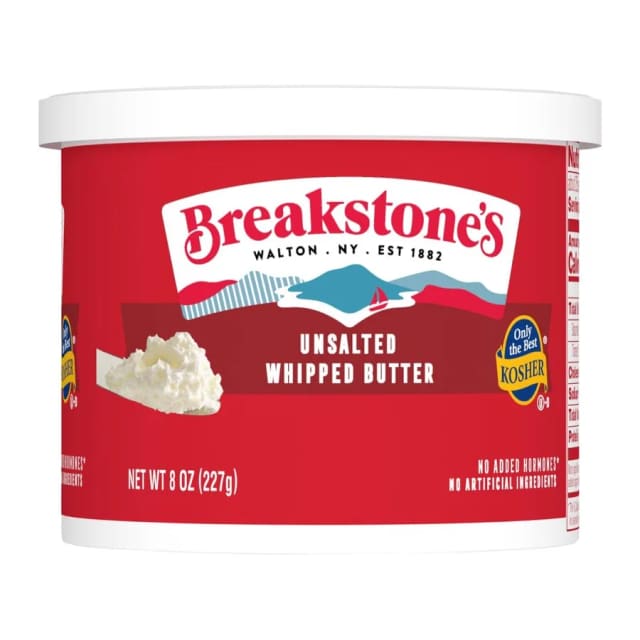 Breakstone's Whipped Butter Unsalted, front of pack
