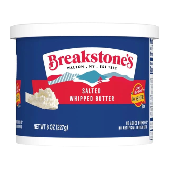 Breakstone's Salted Whipped Butter, front of pack