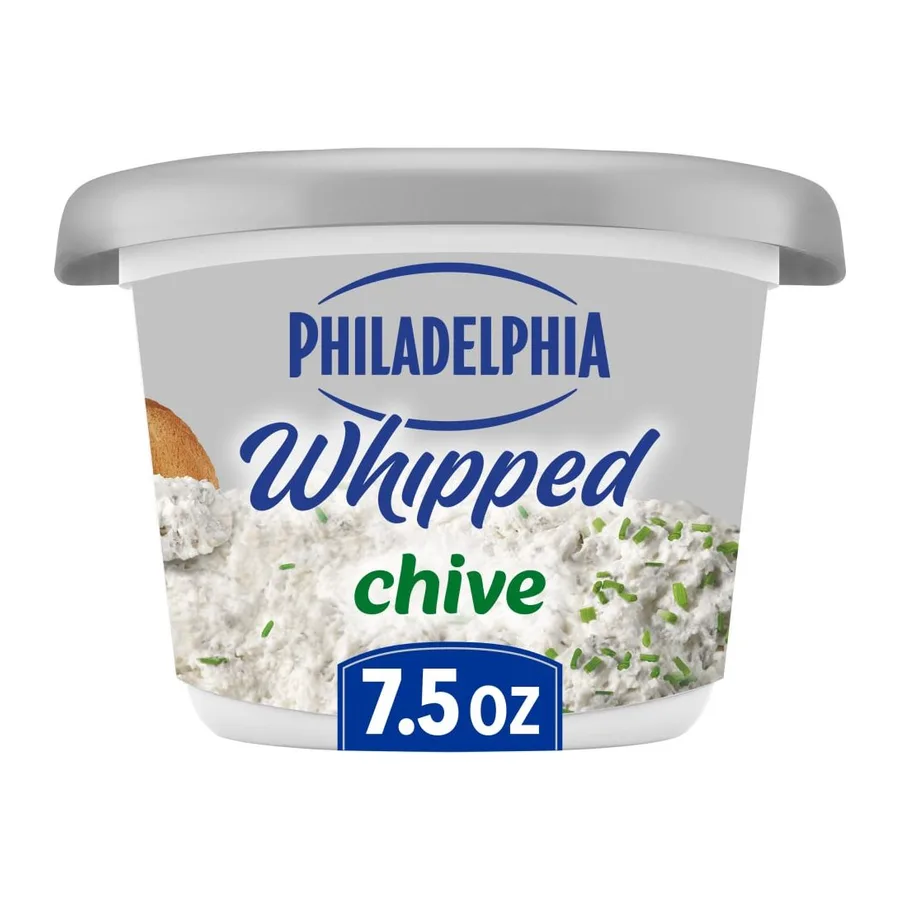 Philadelphia Whipped chive, front of pack