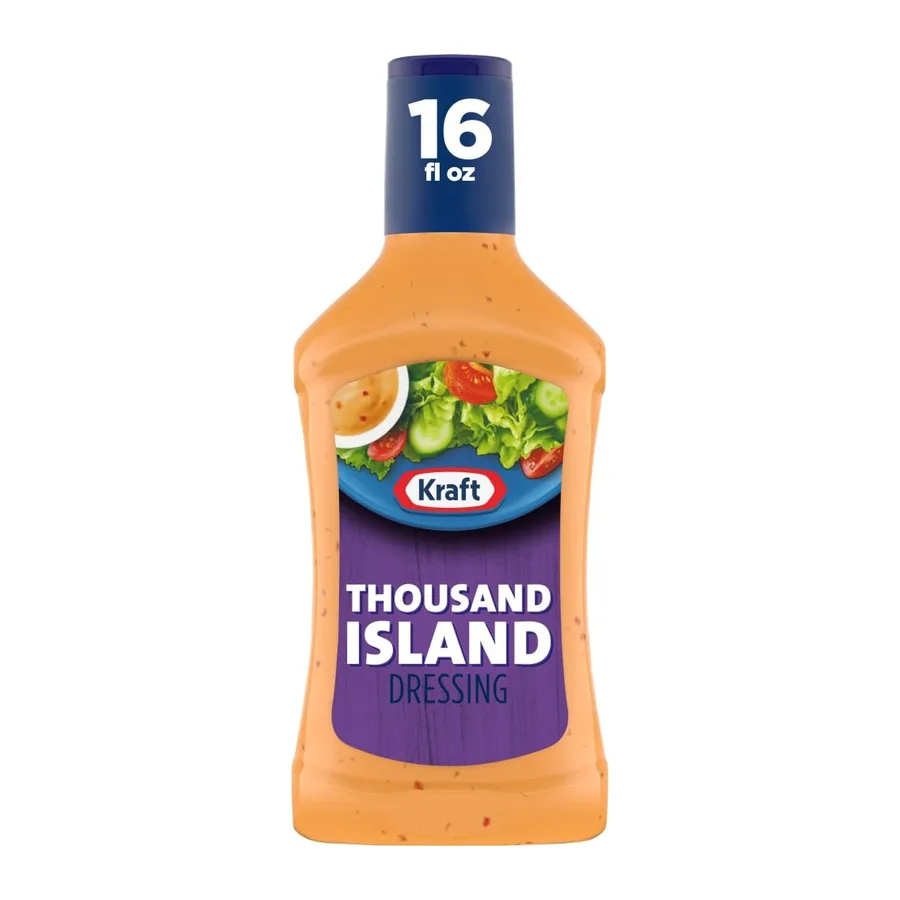 Kraft Thousand island dressing, front of pack