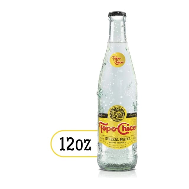 Cia. Topo Chico  S.A. Mineral water, front of pack