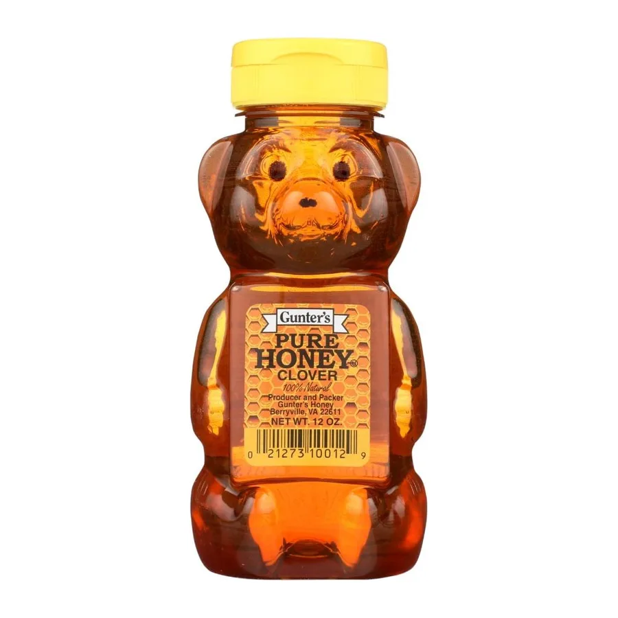 Gunter's Pure Clover Honey, front of pack
