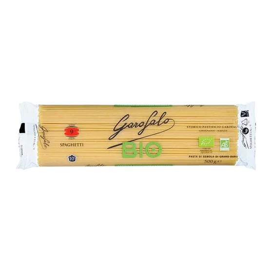 Pasta Garofalo Organic Authentic Italian Lifestyle Spaghetti, front of pack