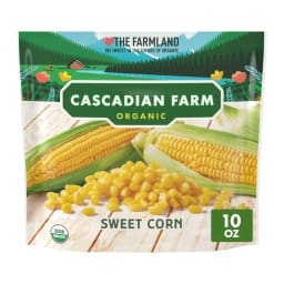 Cascadian Farm Premium Organic Sweet Corn, front of pack