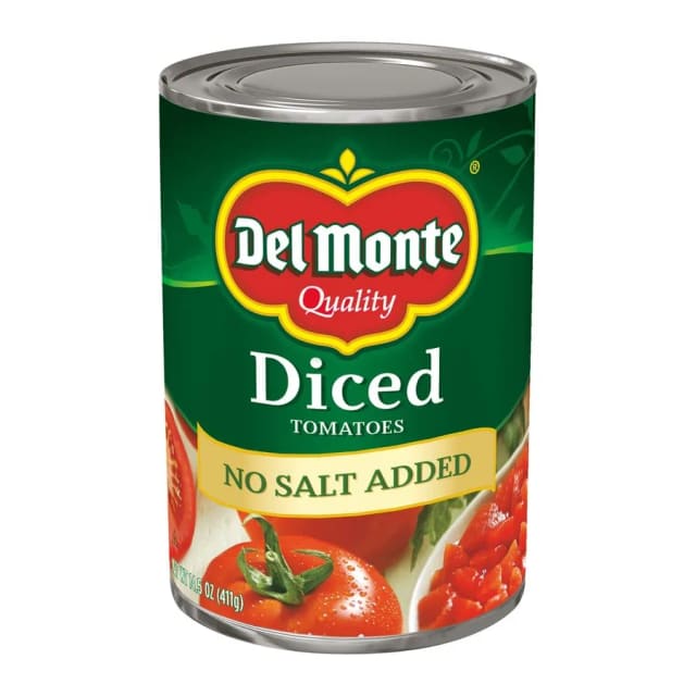 Del Monte Tomatoes, Diced, front of pack