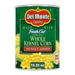 Del Monte Quality Whole kernel corn, front of pack
