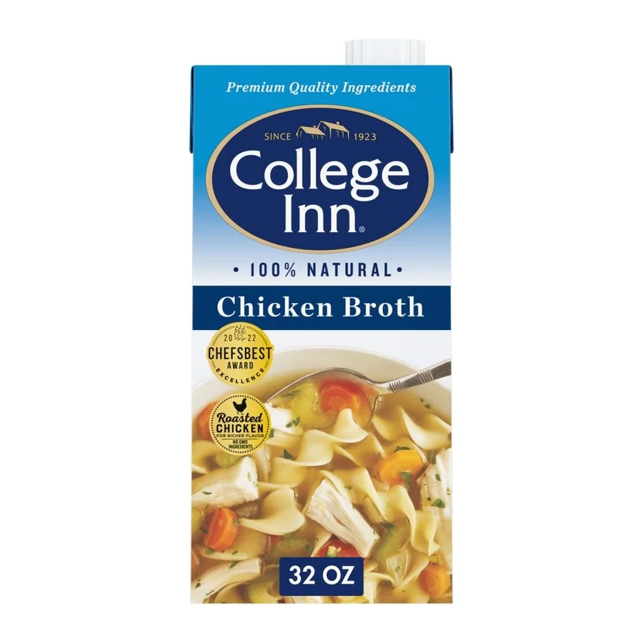 College Inn Chicken Broth, front of pack