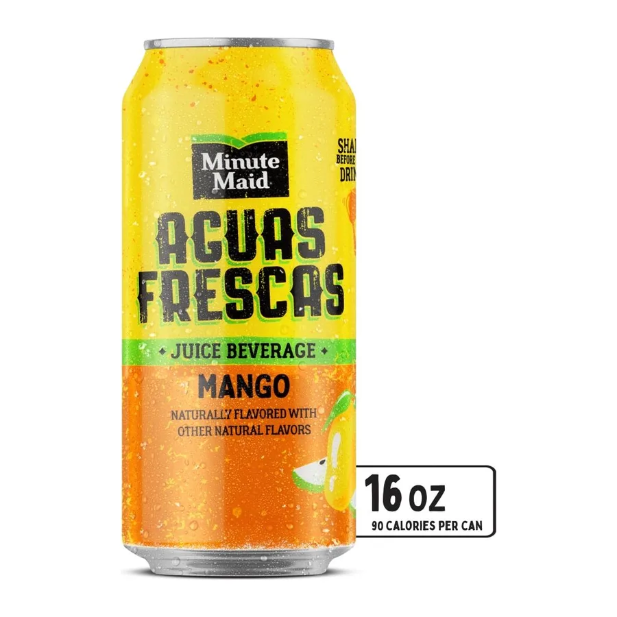 Minute Maid Aguas Frescas, front of pack