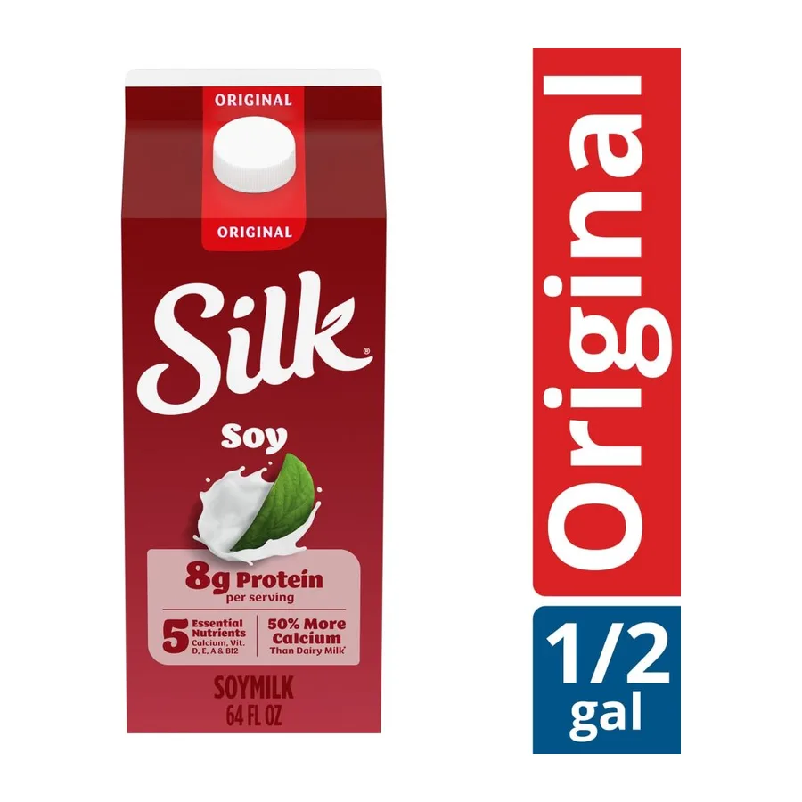 Silk Original Soymilk, front of pack