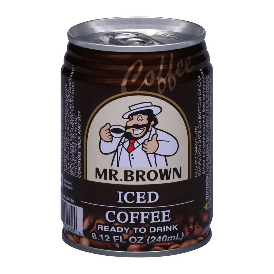 Mr. Brown Mr brown coffee, front of pack